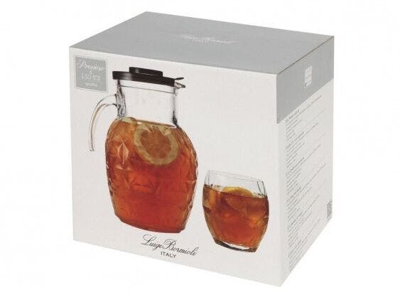 Set of glass containers Soft drinks Mod. Prezioso