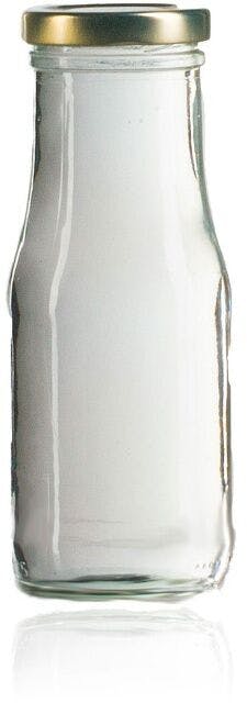 Botella de cristal para zumos 250 ml 