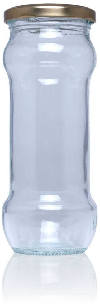 Pack of 30 units of Rioja glass jar 370 ml