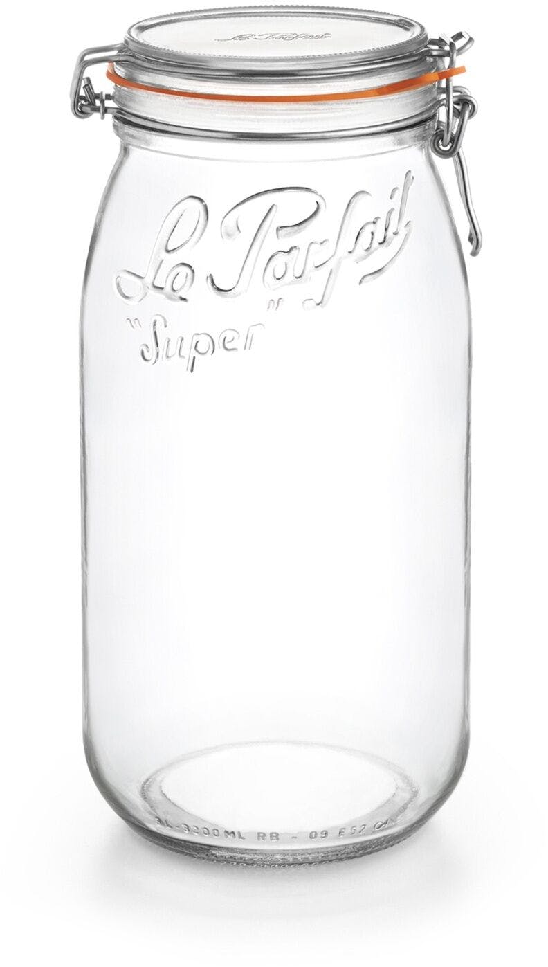 Tarro con cierre hermético Super 2 litros - Cristal - Le Parfait