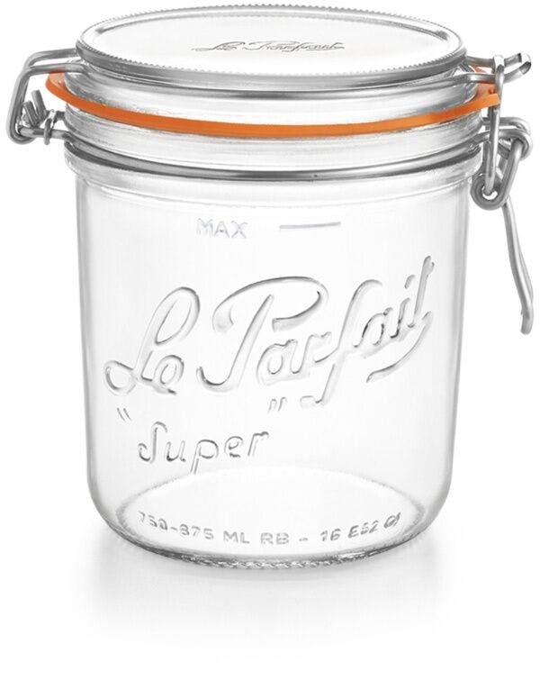 Airtight glass jar Terrine Le Parfait 750 ml 750ml BocaLPS 100mm MetaIMGIn Tarros de vidrio hermeticos Le Parfait