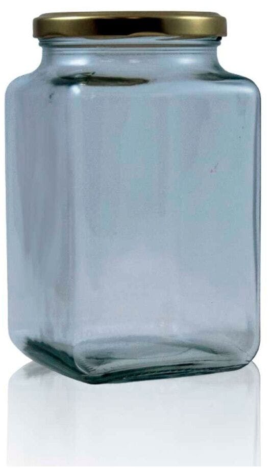 Packung mit 16 Einheiten Glasbehälter für Konserven, Box 1000 ml