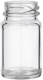 Jar Cylindrical 65 ml Twist Off 38