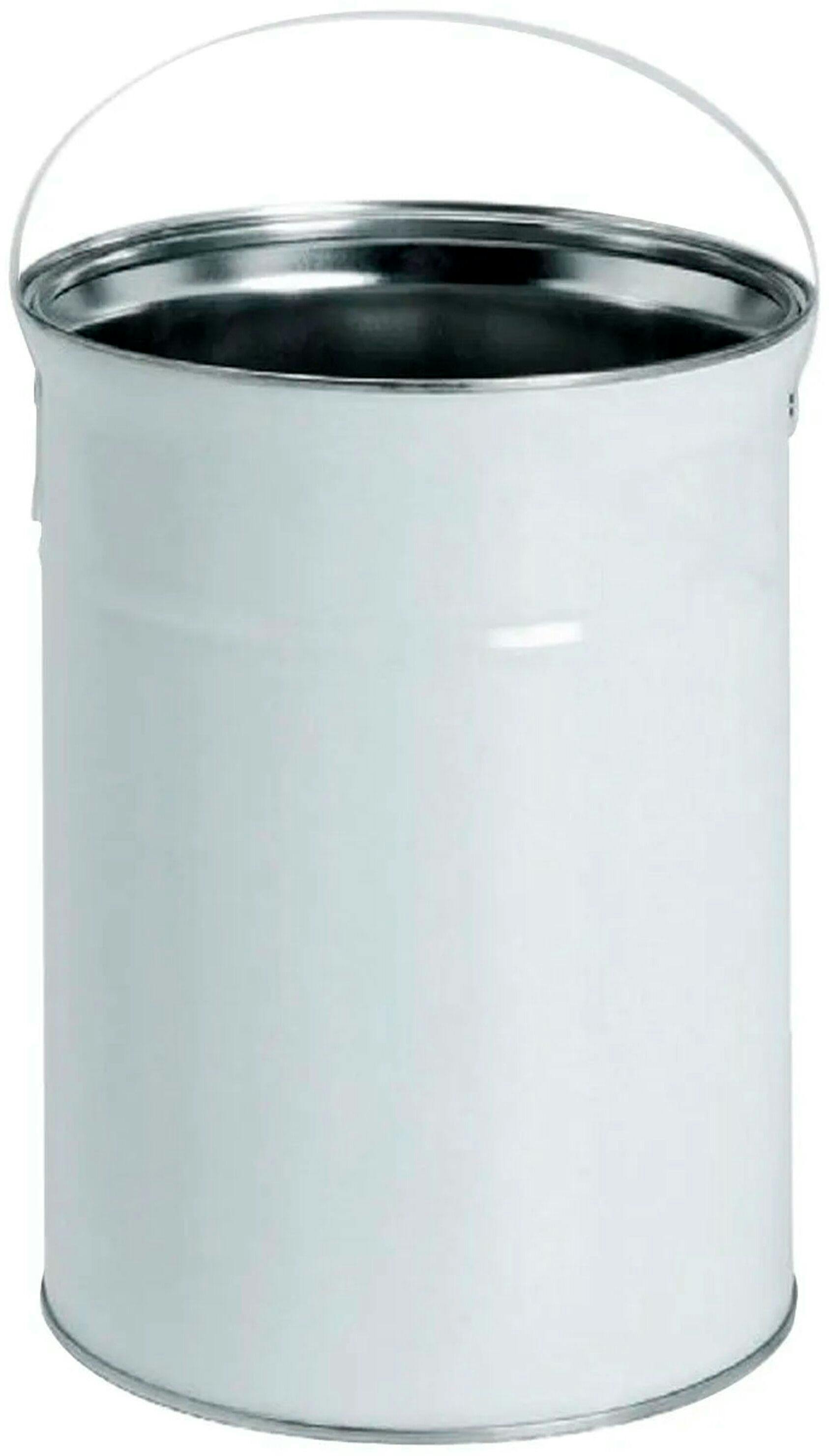 Cubo metálico 5,8 litros blanco D196,5