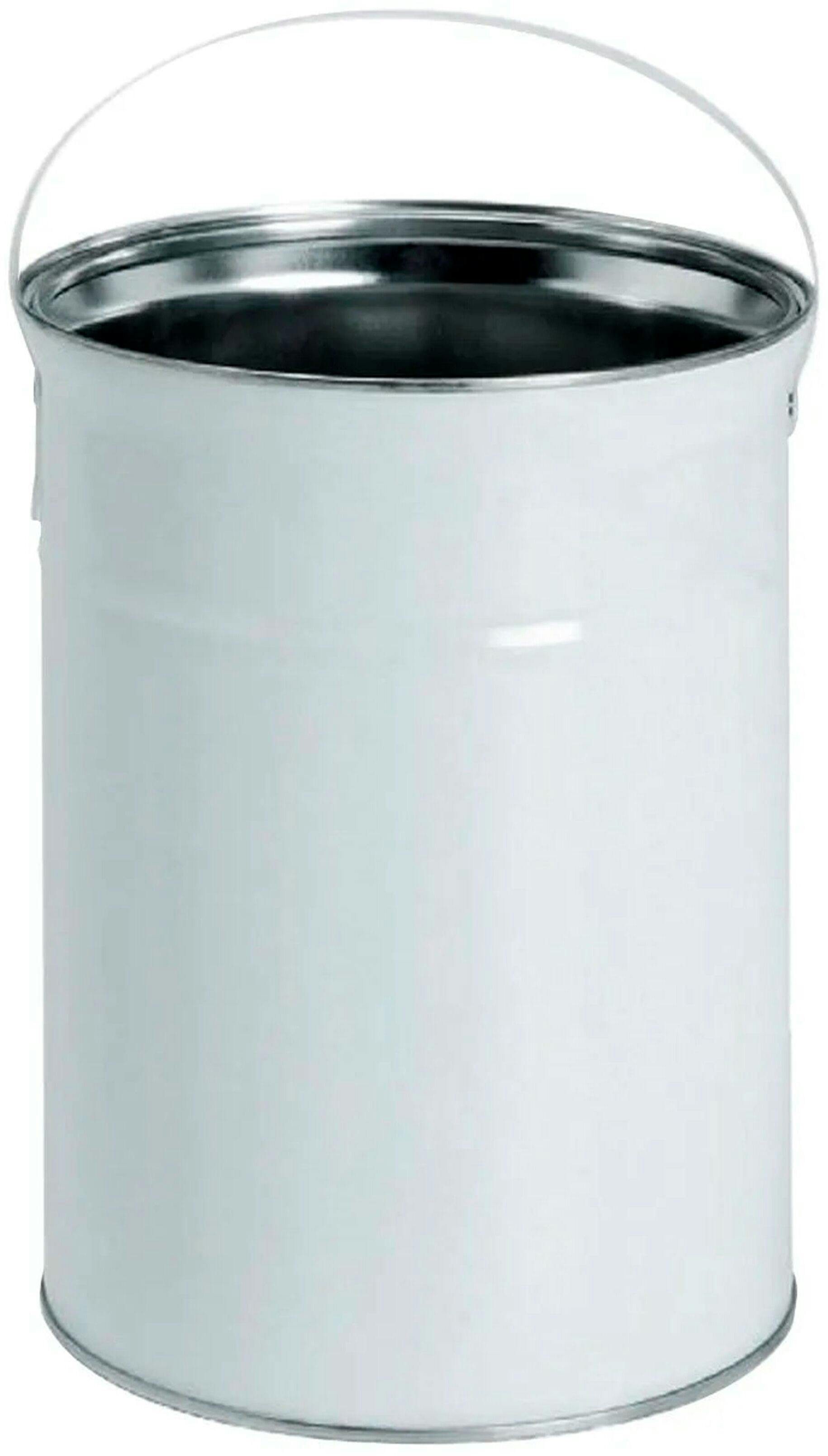 Cubo metálico 6,2 litros blanco D196,5