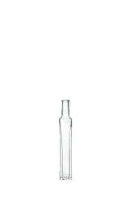 [Pack] Bouteille pour spiritueux (0,5 l) en verre clair avec capsule à vis