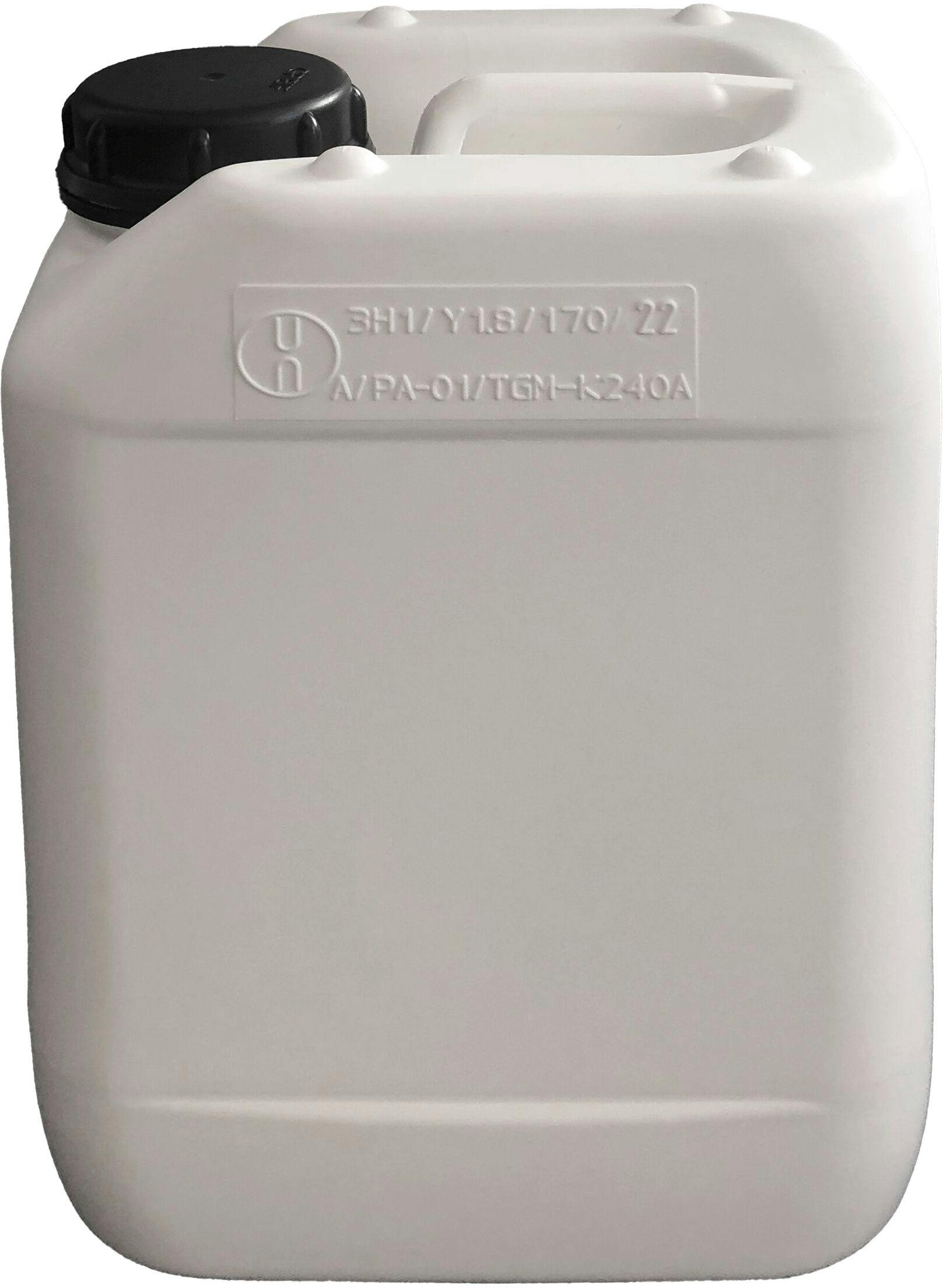 Plastic canister 5 liters white D63