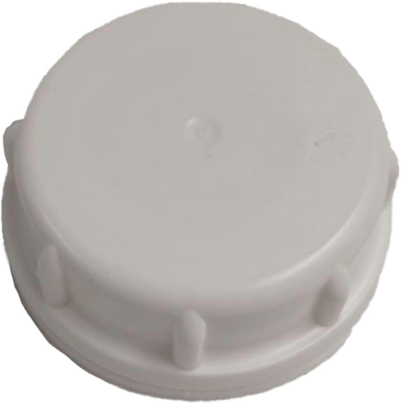 Plastic stoppers - white D63