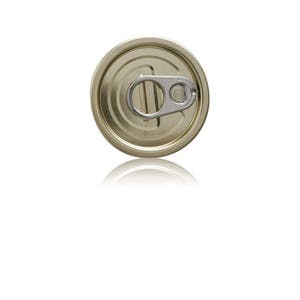 Lata de metal cilíndrica Minibar 125 ml fácil abertura