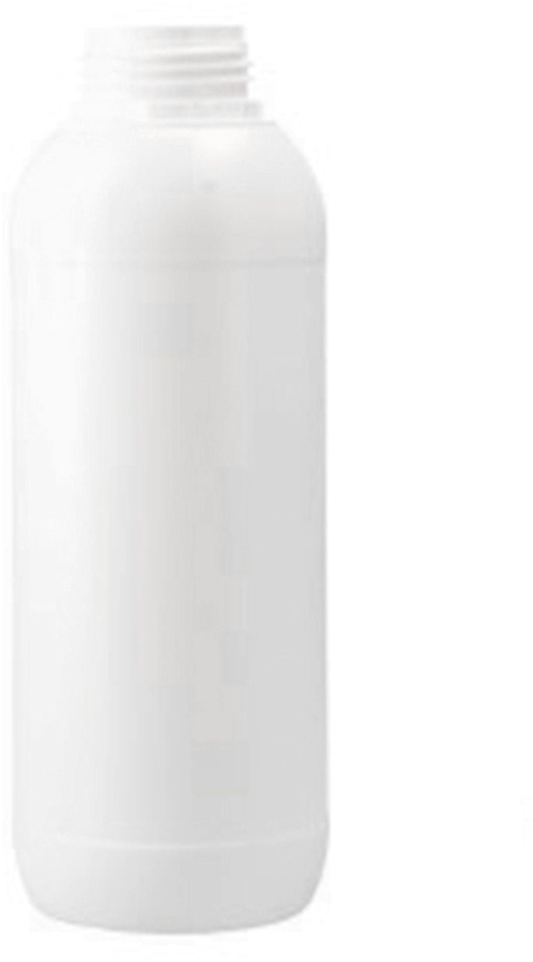 Bottle HDPE 1 liter white UN BKS50 90 gr. D50