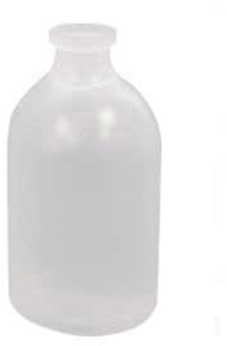 Flacon sirop en verre blanc de 100ml