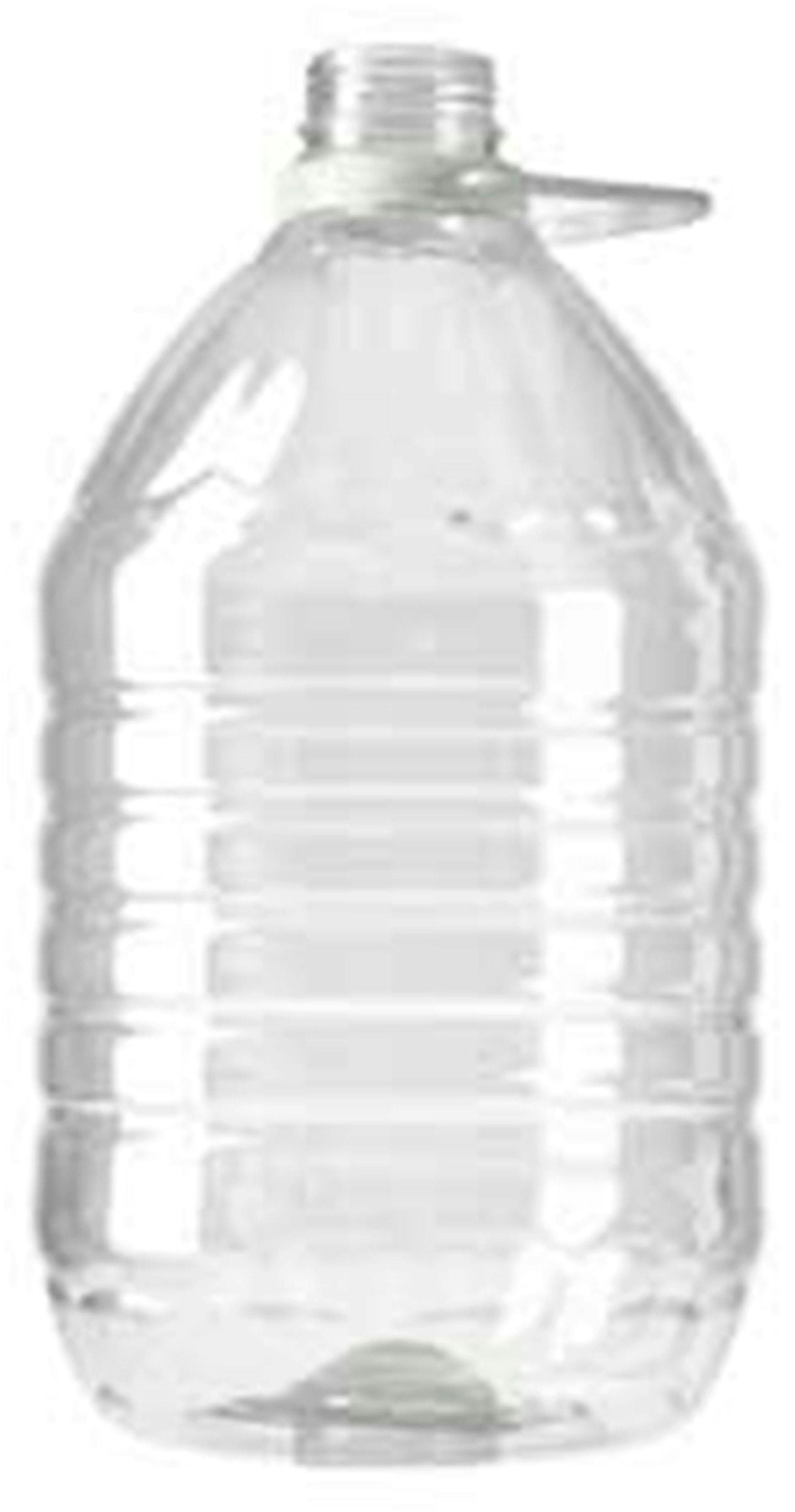Bottiglia PET 5 litri trasparente Boston D38