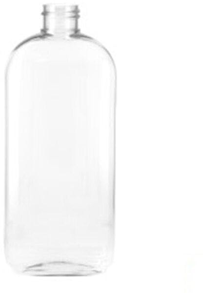 250Cc Transparent Oval Pet Bottle D24/410 Dutch Oval