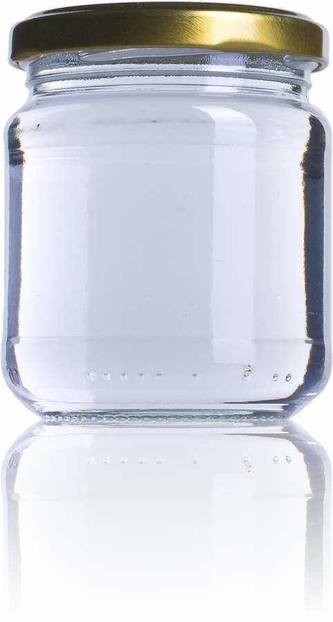 Frasco de cristal B 212 ml TO 063