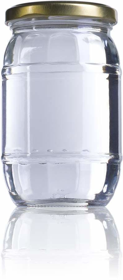 Barril 370 370ml TO 066 Embalagens de vidro Boioes frascos e potes de vidro para alimentaçao