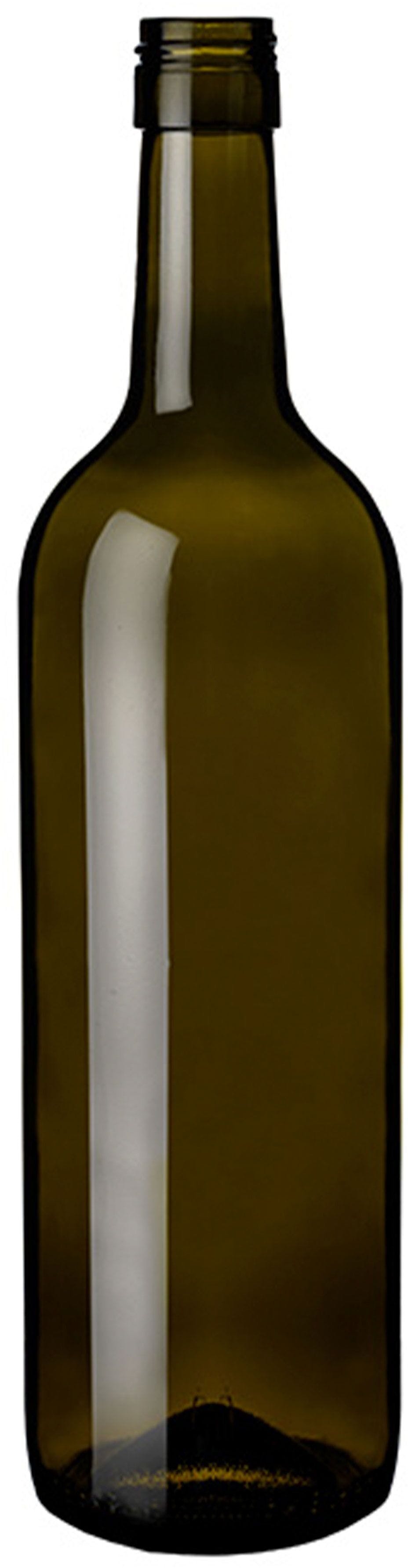 Flasche Bordeaux   STD 750 ml BG-Drehverschluss 