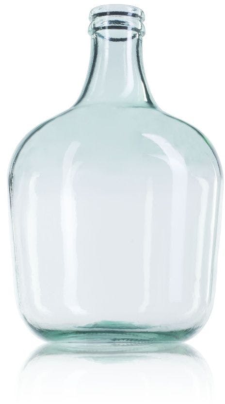 Garrafa de cristal grande 12 litros