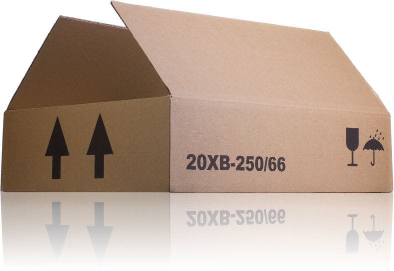 Carton box 20 units B 250 / Cardboard boxes, Buy plastic packaging film