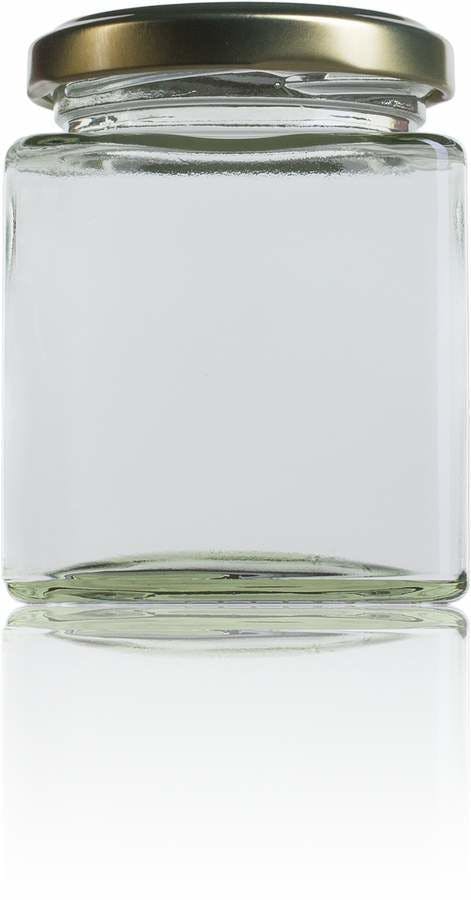 Cubic 212 ml TO 58-envases-de-vidrio-tarros-frascos-de-vidrio-y-botes-de-cristal-para-alimentación