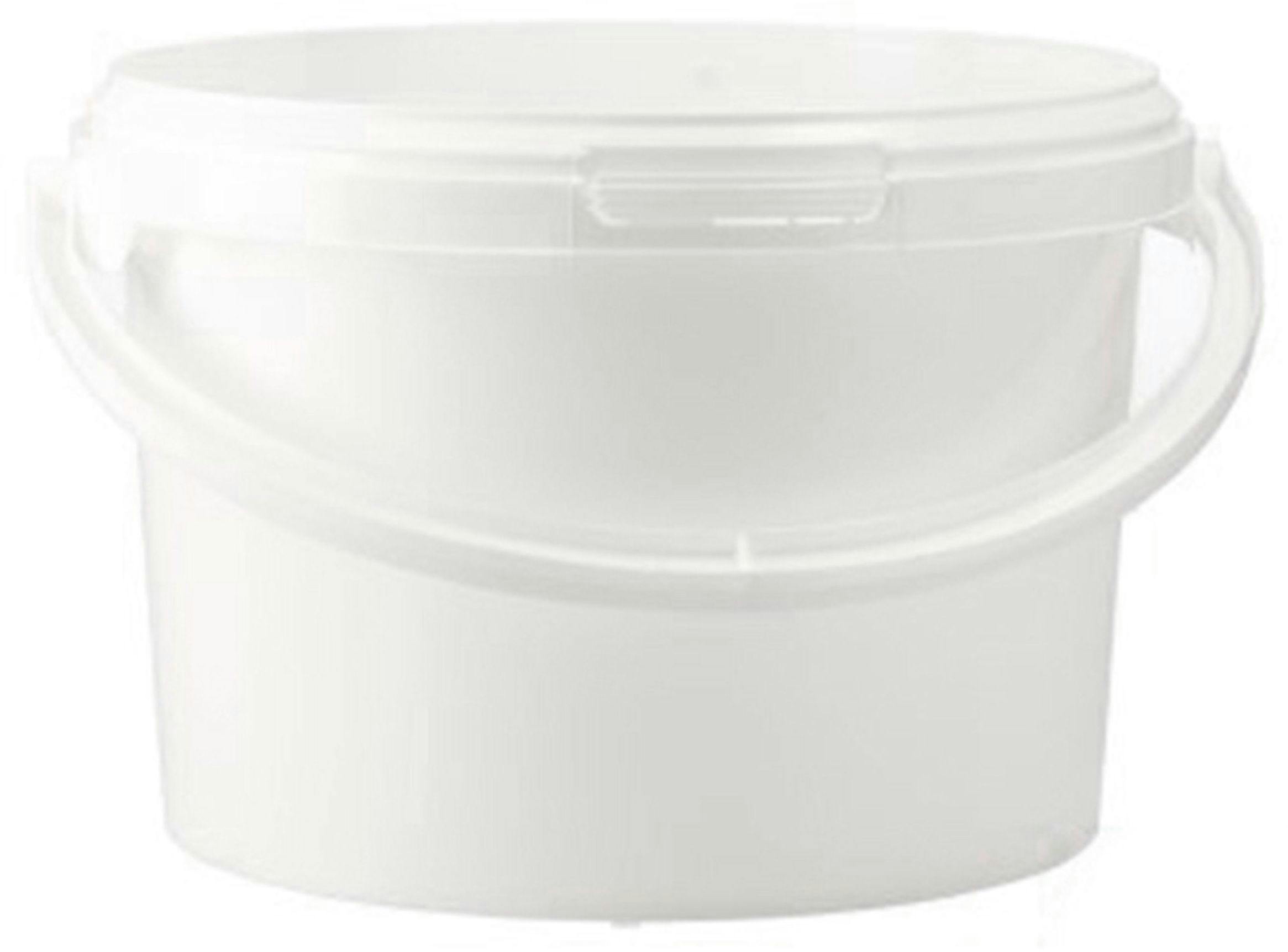 Bucket PP 2,5 liters white Ring D200