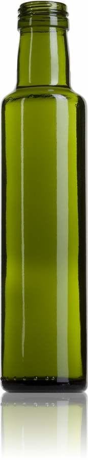 Dorica 250 AV thread finish SPP (A315) MetaIMGIn Botellas de cristal para aceites Green