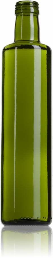 Dórica 500 AV Schraubmündung SPP (A315)-glasbehältnisse-glasflaschen-öl-und-essig grün