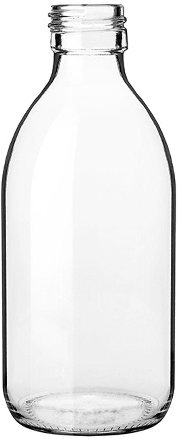 Flasche FLACONE  TONDO 250 ml BG-Drehverschluss 