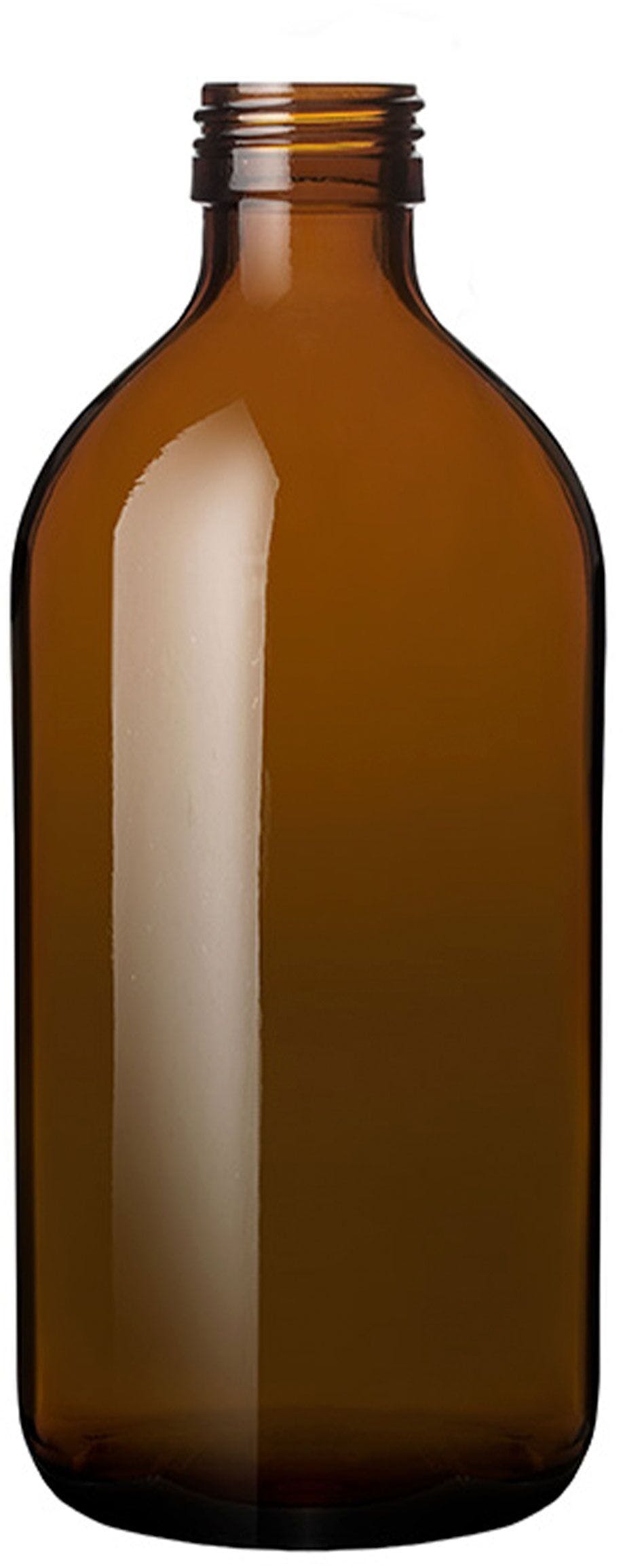 Bottle FLACONE  TONDO AMERICANO 500 ml BG-Screw