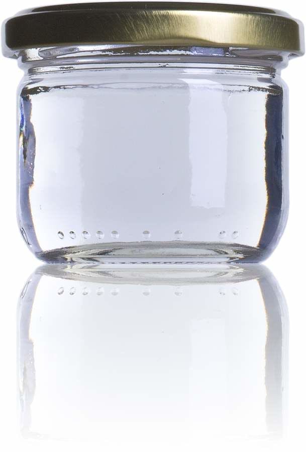 Juvasa 120 120ml TO 066 Embalagens de vidro Boioes frascos e potes de vidro para alimentaçao