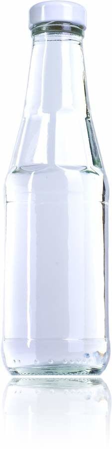 Ketchup 12 OZ-312ml-TO-030-contenitori-di-vetro-barattoli-boccette-e-vasi-di-vetro-per-alimenti