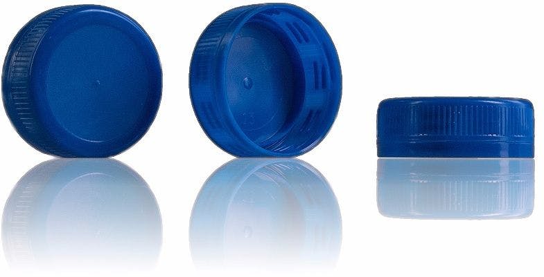 Stopper Blue 38 mm 38 33 3 threads MetaIMGIn Tapones