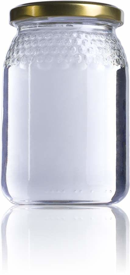 Miel 1 2 Kg 4 celdillas-380ml-TO-066-envases-de-vidrio-tarros-frascos-de-vidrio-y-botes-de-cristal-para-alimentación