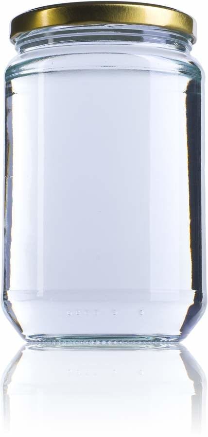 Tarro cristal 750mL con tapa y cierre hermético – UNIHOGARILLESCAS