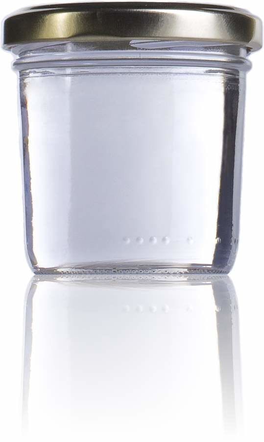 Pate 120 (Valvy 125) 128ml TO 063 Embalagens de vidro Boioes frascos e potes de vidro para alimentaçao