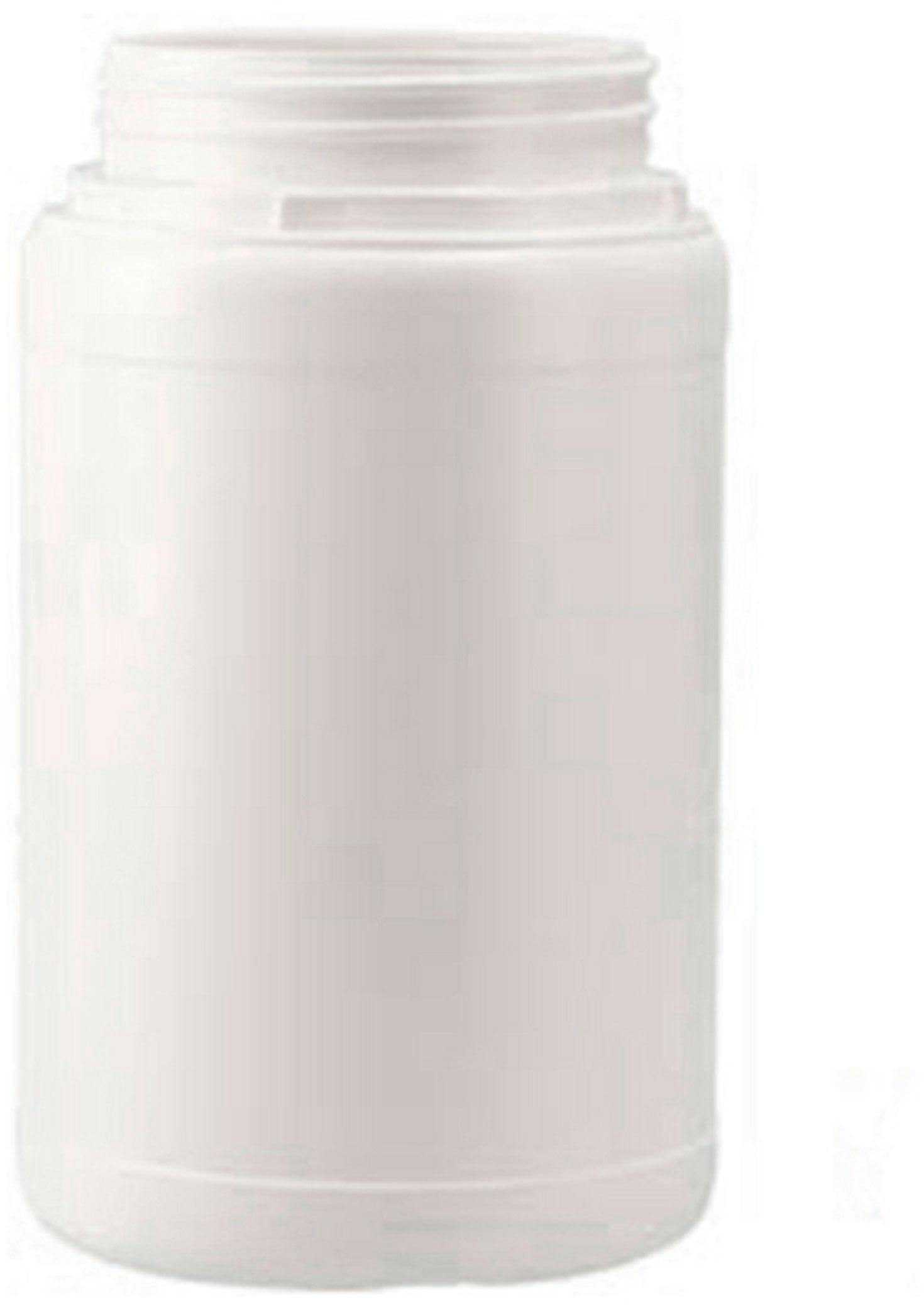 Jar HDPE 1 liter white  D80