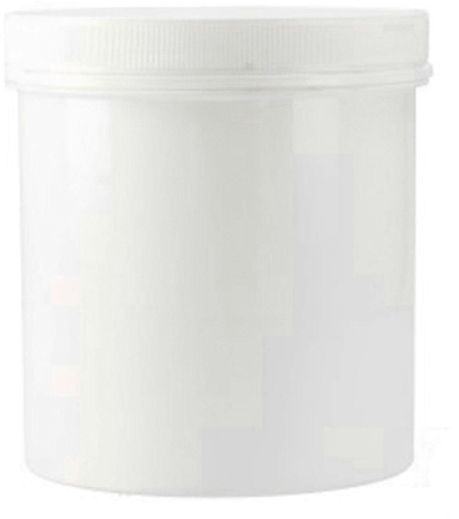 Jar PP 1 liter white  D111