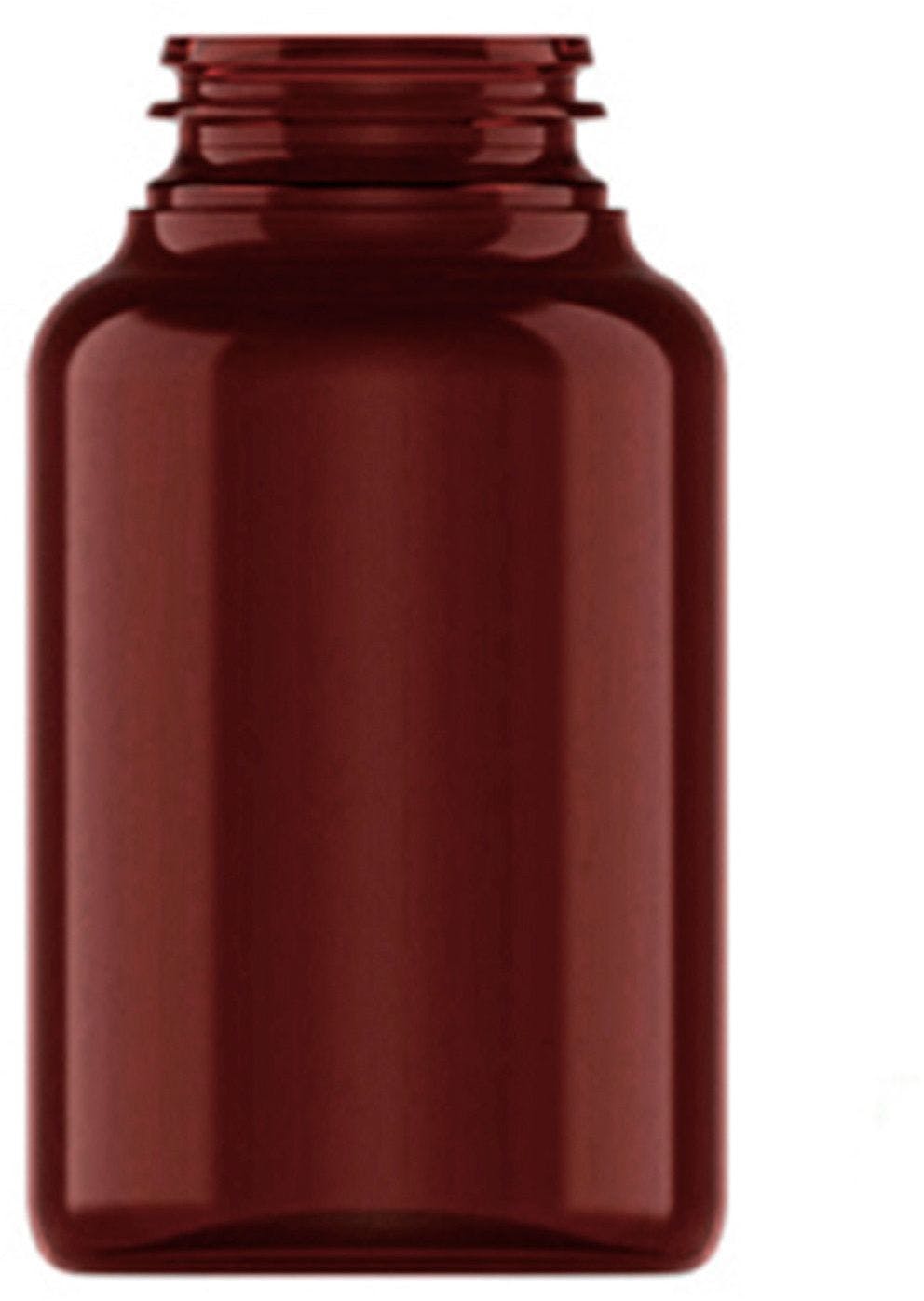 Jar PETister 250 ml amber  D40