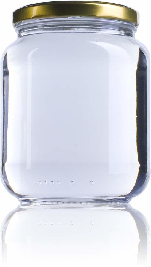 Bote de cristal de 7,5 x 3 cm - 12 unidades por 9,00 €