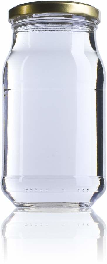 Tarro Cylindrical 1 litro - Cristal - Weck