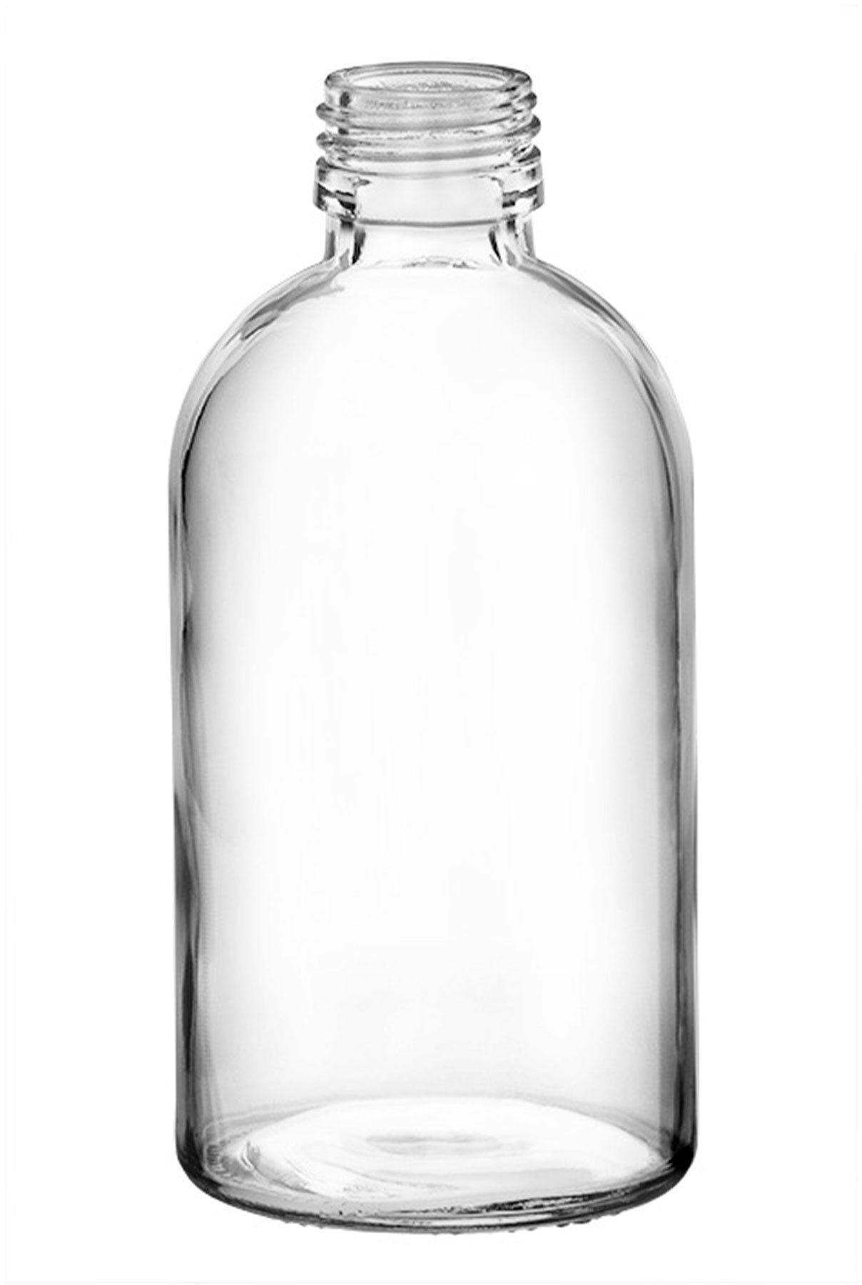Flasche SIMPLE  ROUND 250 ml BG-Drehverschluss 
