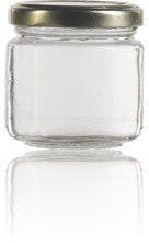 Frasco de vidro para conservas Stda 106 ml Baixo
