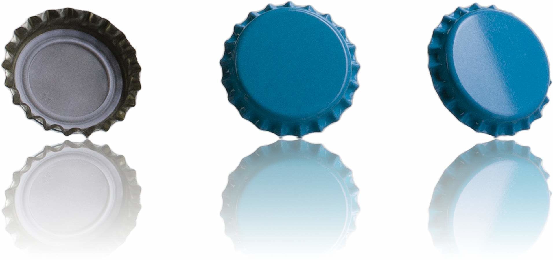 Crown 26 Stopper Light Blue MetaIMGIn Tapones