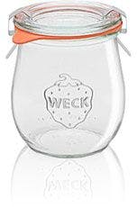 Weck Tulip wide glass jar 220 ml Ref. 762