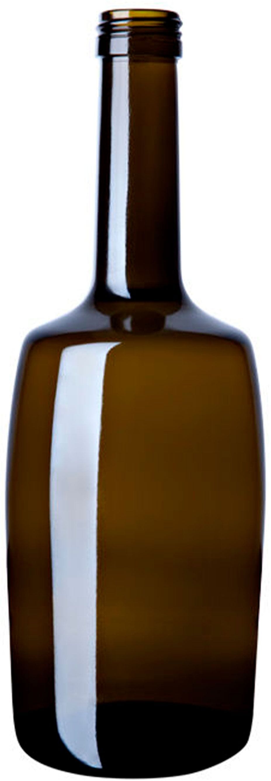 Flasche TONNEAU  500 ml BG-Drehverschluss 