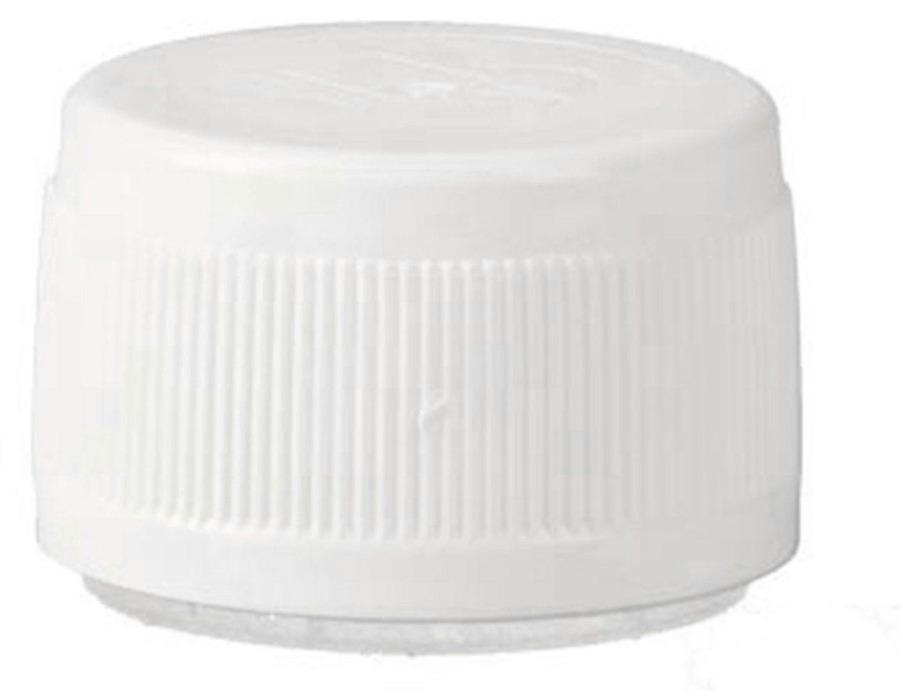 HDPE screw cap white approved Safety D28