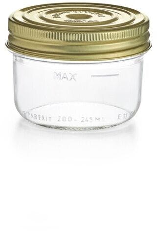 Airtight glass jar Le Parfait Wiss 200 ml 200ml BocaLPW 082mm MetaIMGIn Tarros de vidrio hermeticos Le Parfait