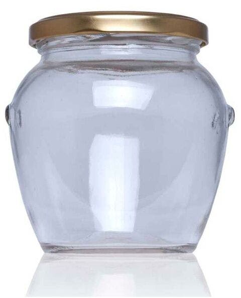 Pack of 16 units of glass jar for preserves Orcio 580 ml