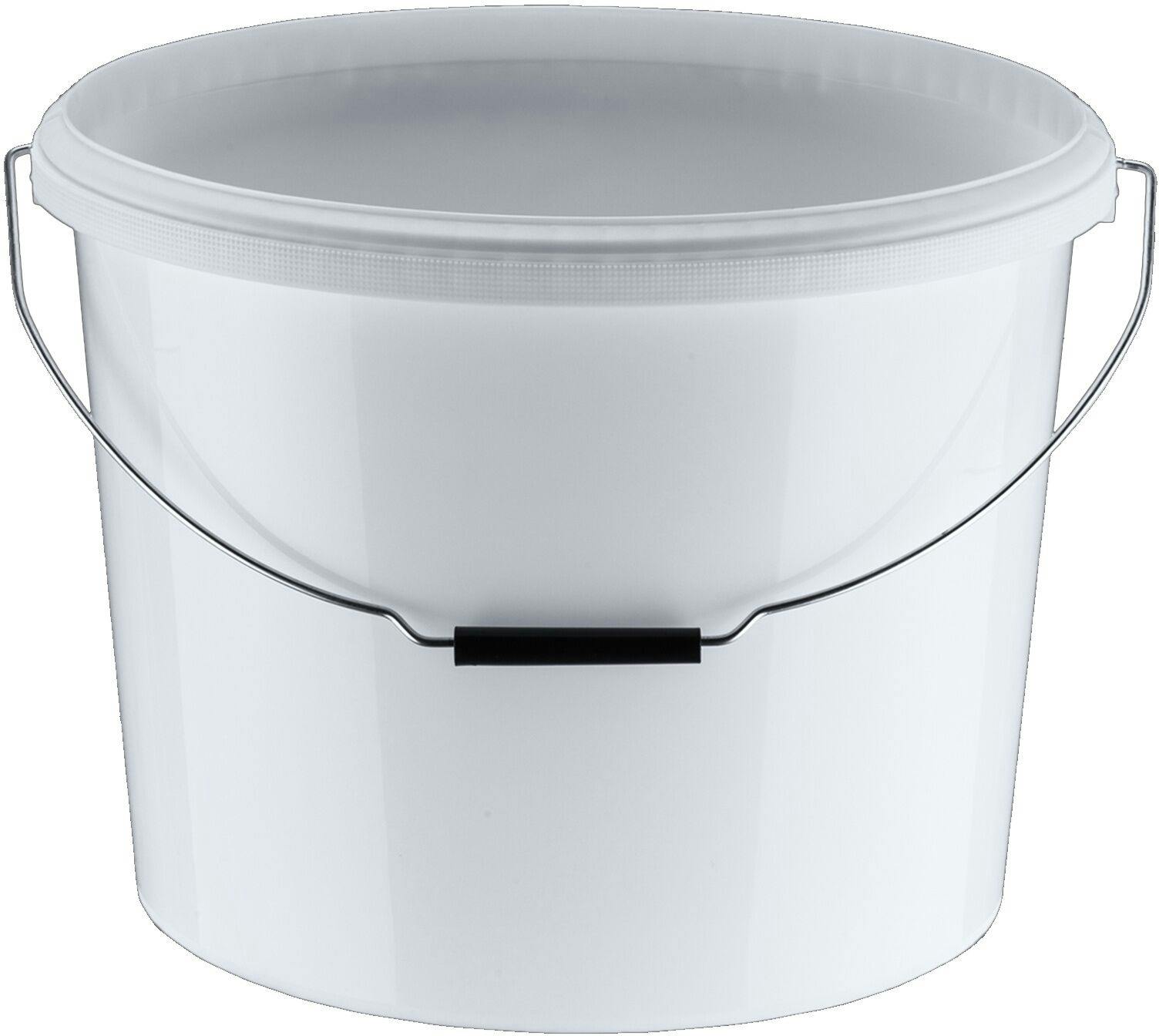 Plastic bucket 18 liters White