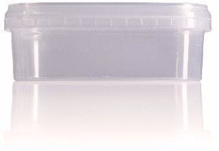 Cubo de plástico rectangular 300 ml