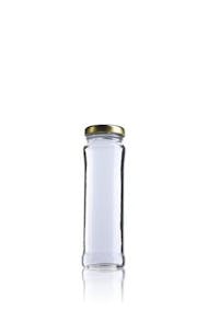 5 CYL 159 ml TO 043 Embalagens de vidro Boioes frascos e potes de vidro para alimentaçao